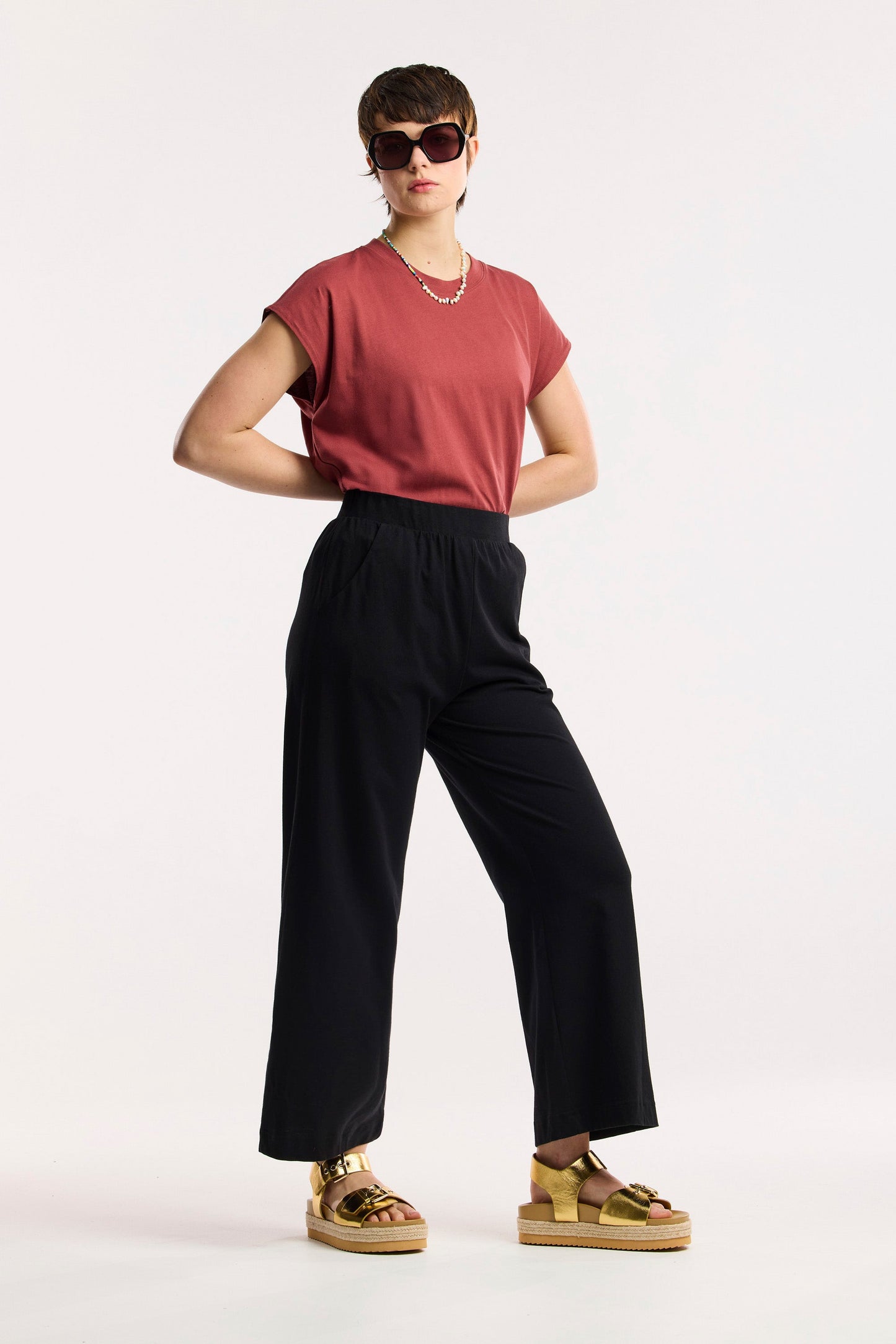 Pantalon large Organic Traveller