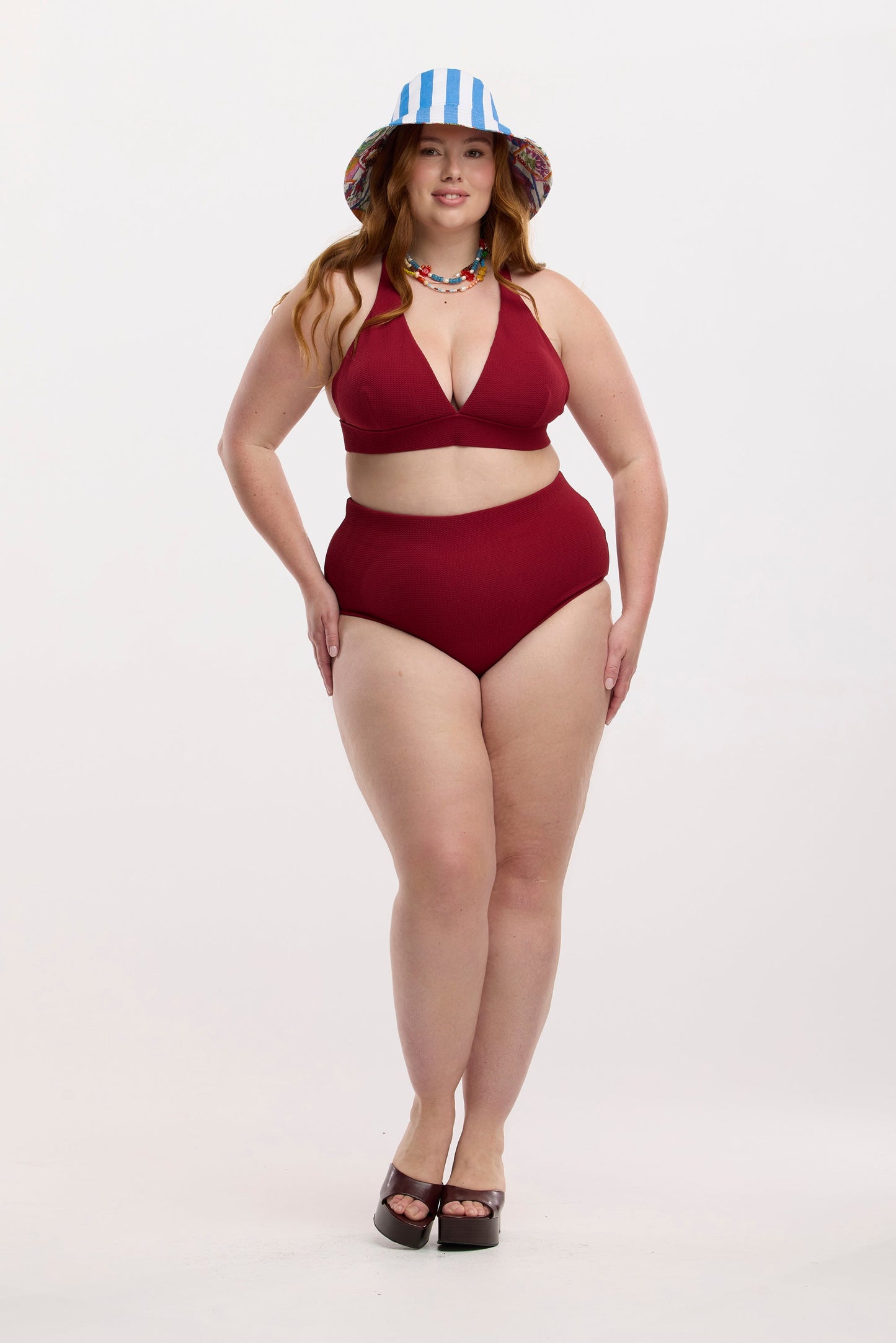 Bas de maillot de bain texturé Destination