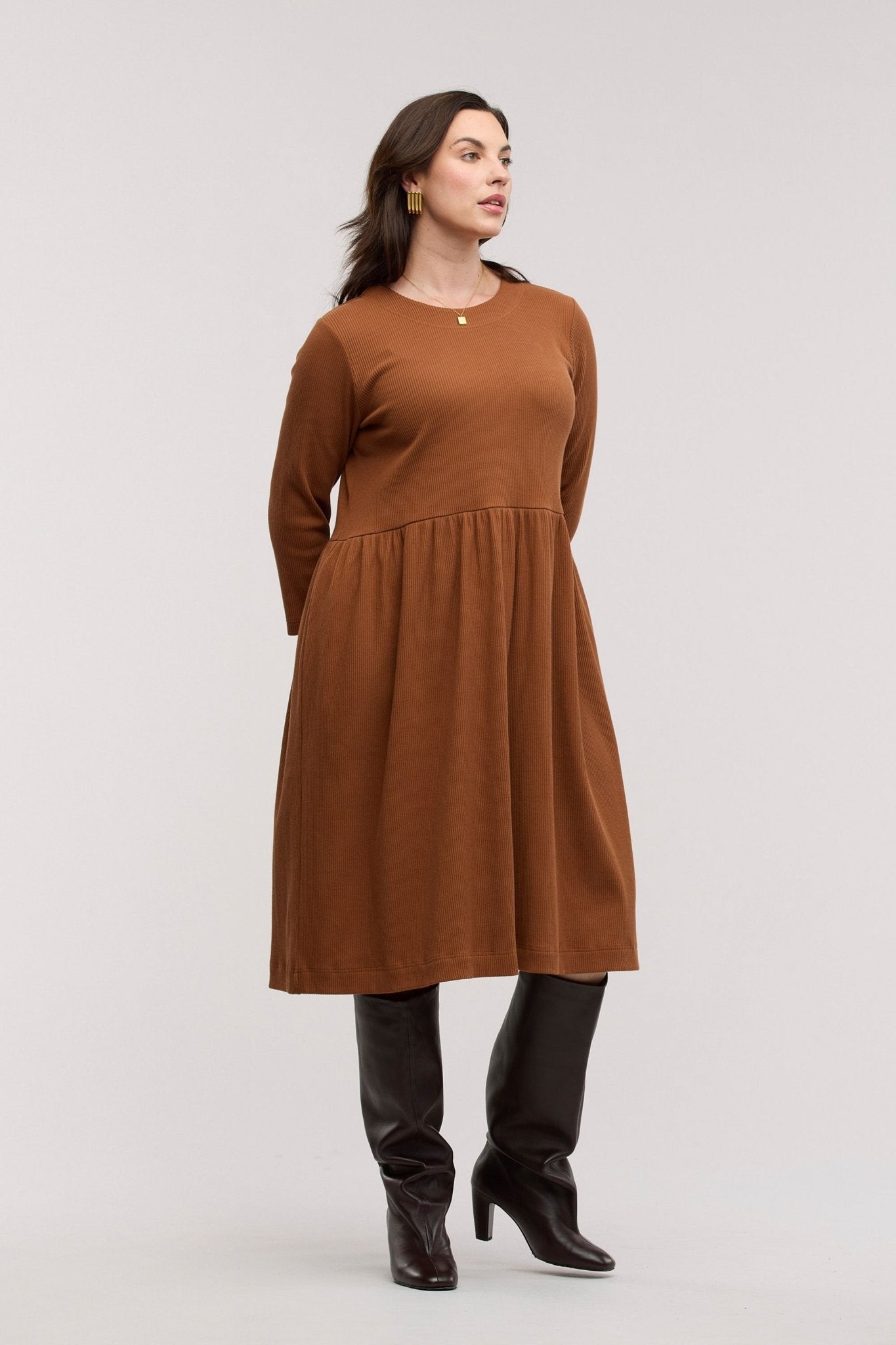 Robe côtelée Traveller Luxe